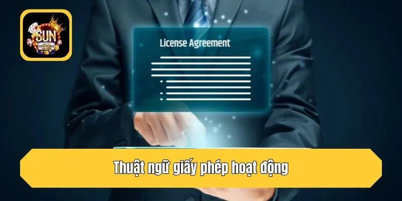 Thuật ngữ giấy phép hoạt động